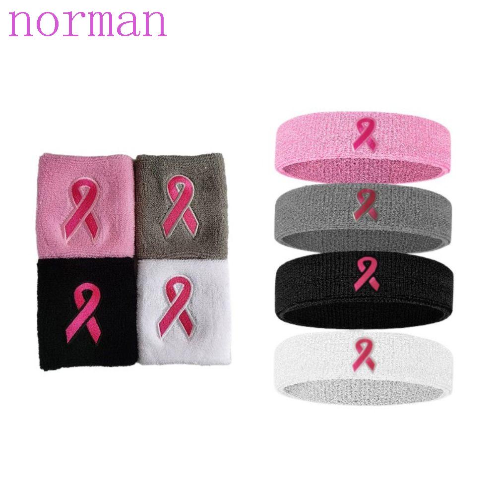 Băng Quấn Cổ Tay Co Giãn Thấm Hút Mồ Hôi Màu Hồng Phong Cách Thể Thao Cho Trẻ Em