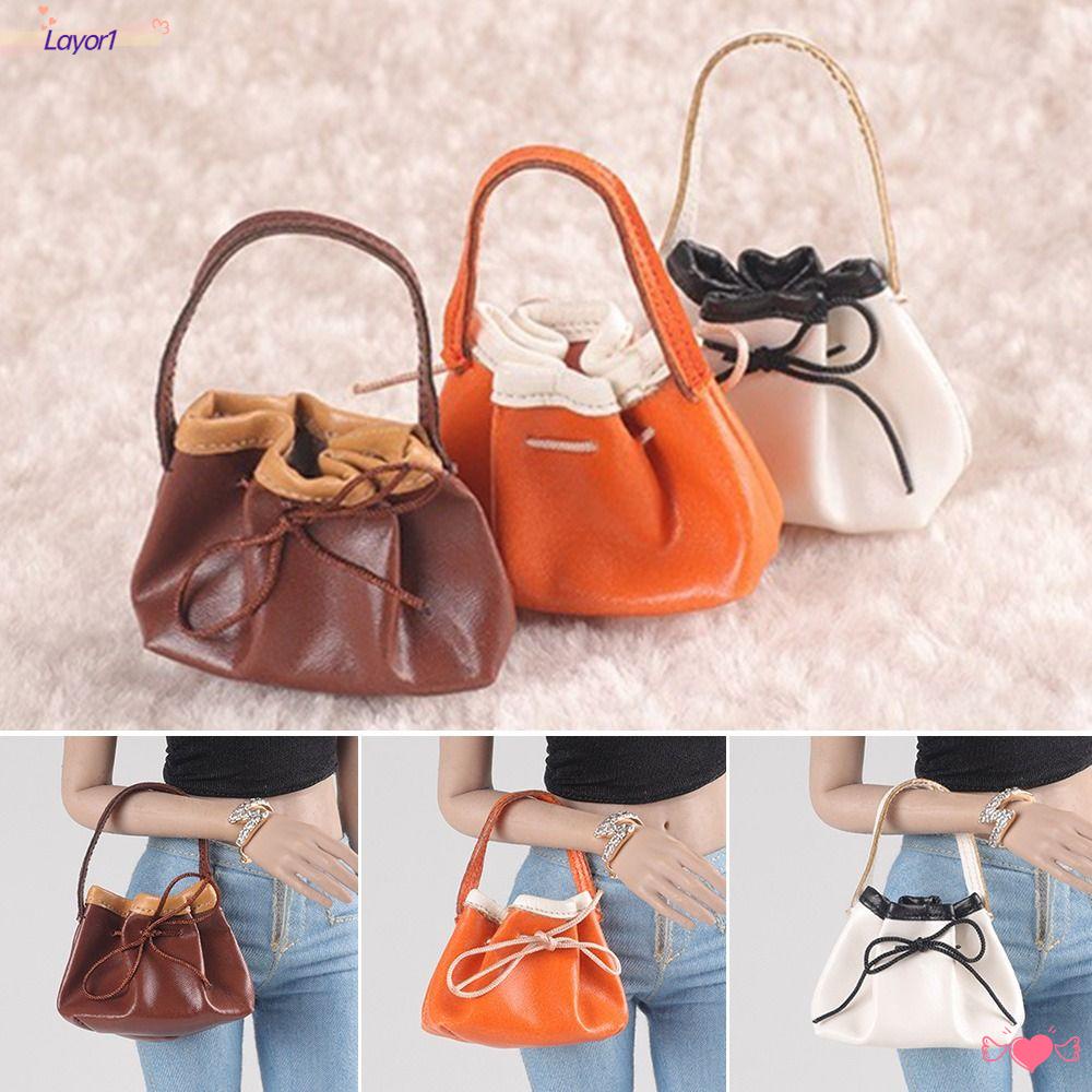 LAYOR1 Túi Da Đựng Đồ Chơi Búp Bê 3 Màu Tỉ Lệ 1 / 6