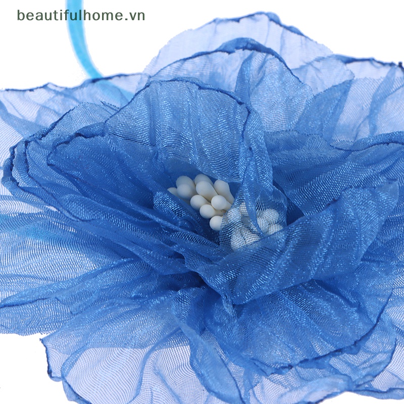 Vòng Cổ Choker Ren Hoa Dáng Dài Thanh Lịch Hợp Thời Trang Cho Nữ [Người Đẹp]