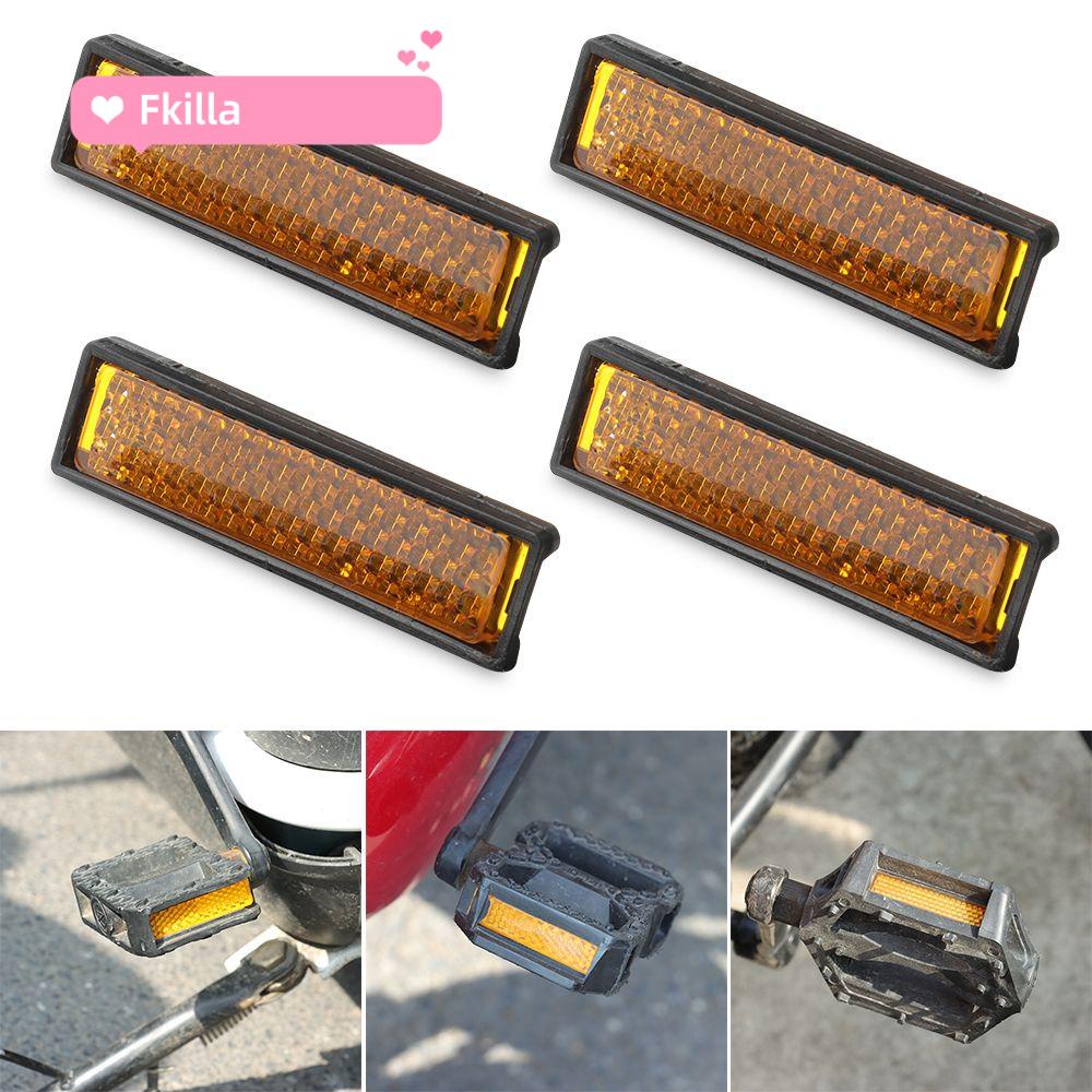 Bộ 4 Miếng Gắn Pê Đan Xe Đạp Phản Quang