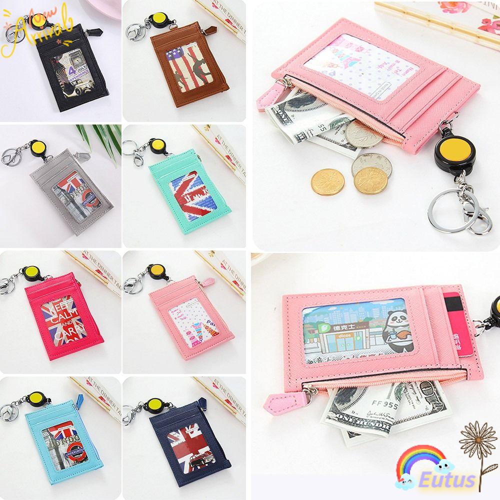 Kẹp Giữ Thẻ ID / Tiền Có Thể Thu Gọn Tiện Dụng Cho Nam Và Nữ