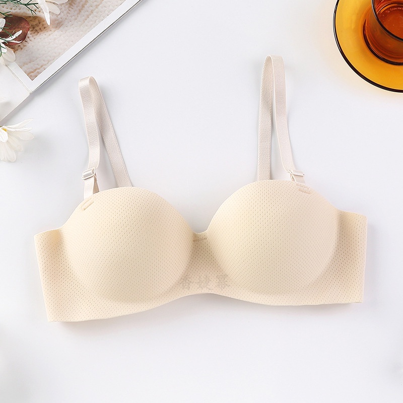 Áo Lót Nâng Ngực Một Mảnh Không Gọng Không Đường May Thoải Mái Dành Cho Nữ