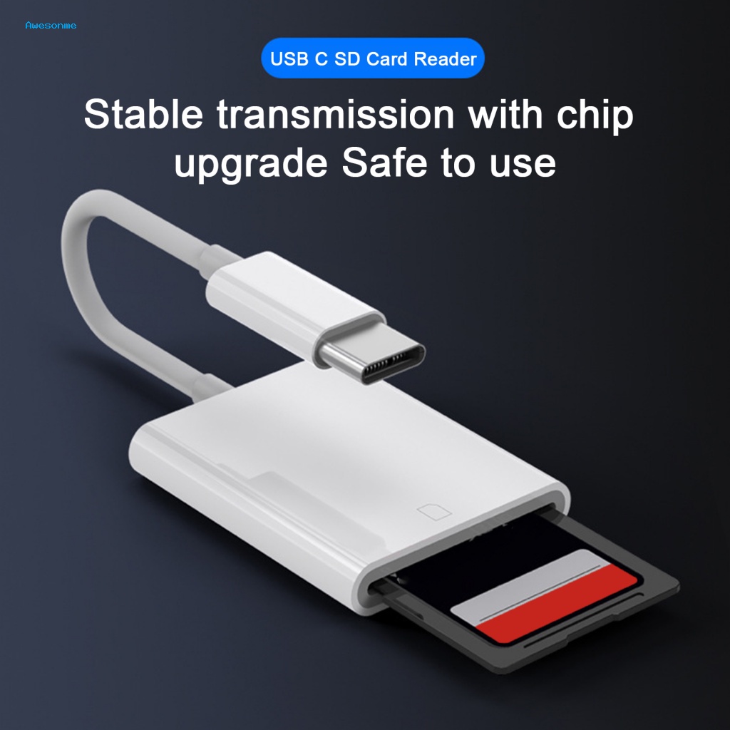 Đầu Đọc Thẻ Nhớ SD Cổng USB C SD Chuyên Dụng