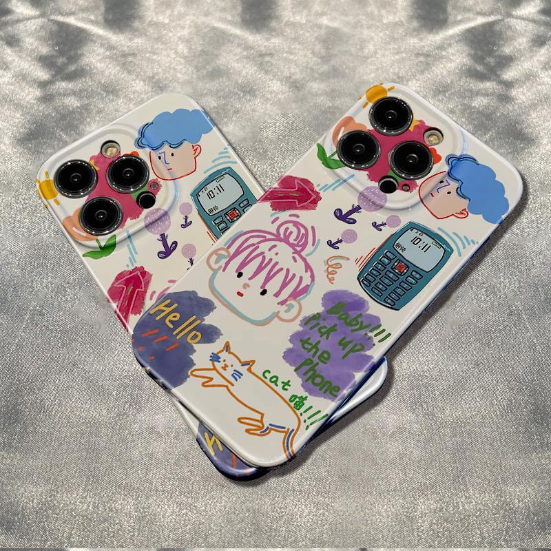 Ốp Điện Thoại Mềm Chống Sốc In Họa Tiết Graffiti Cho Iphone 14 Pro 6 plus 7813 Max 11I 12 UCFB