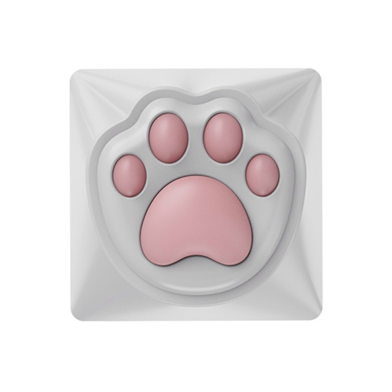 Nút Bàn Phím Cơ Bằng Silicone Hình Chân Mèo 3D Lâu Trôi Chất Lượng Cao