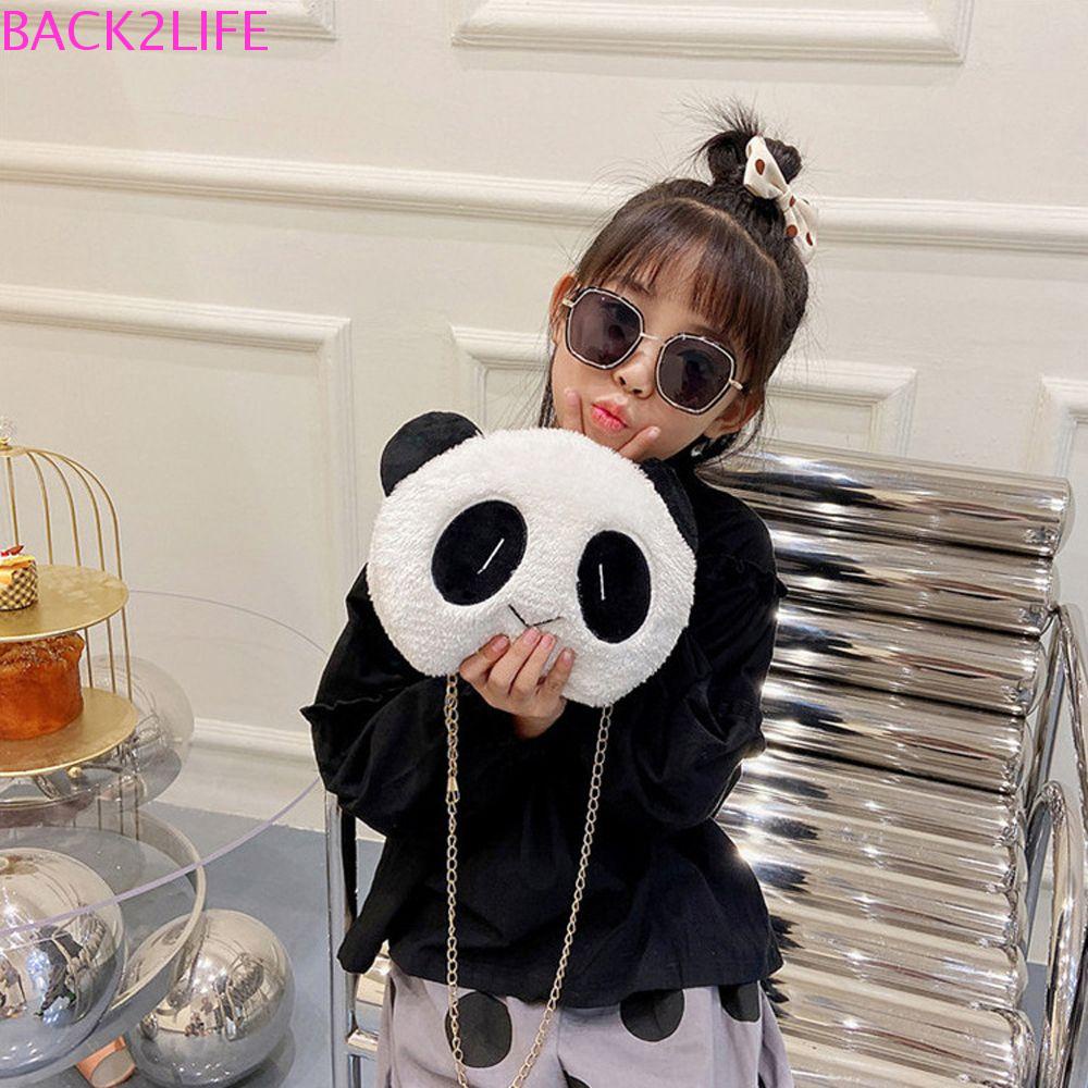 Túi Đeo Chéo Đa Năng Hình Gấu Trúc Hoạt Hình Dễ Thương Hợp Thời Trang Cho Nữ 2Lilife