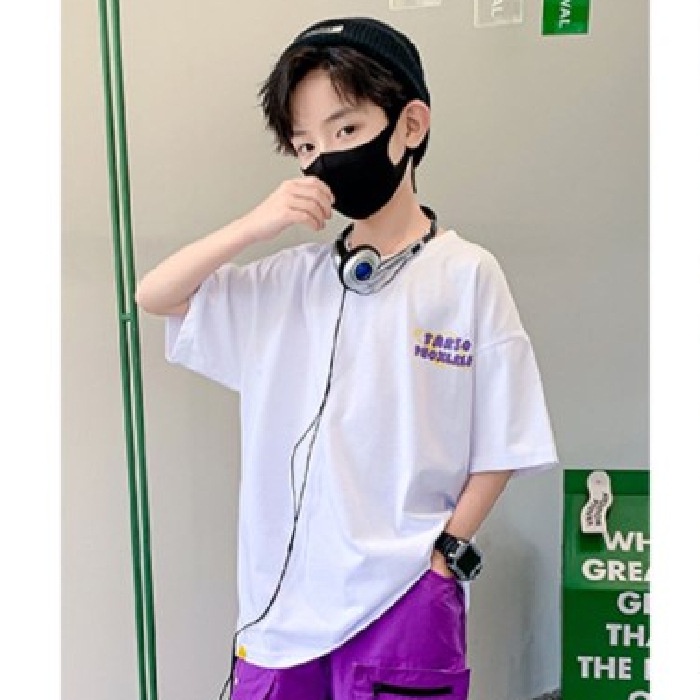 Áo Thun Mùa Hè Tay Ngắn Phong Cách Thời Trang Mới 2023 Dành Cho Bé Trai