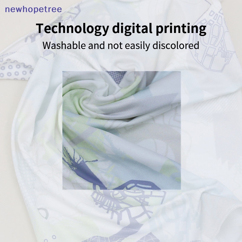 Ntvn Khăn Quàng Cổ Lụa Lạnh Che Mặt Bảo Vệ Toàn Diện Thoáng Khí Chống Nắng Và Câu Cá Ngoài Trời Mùa Hè OIK