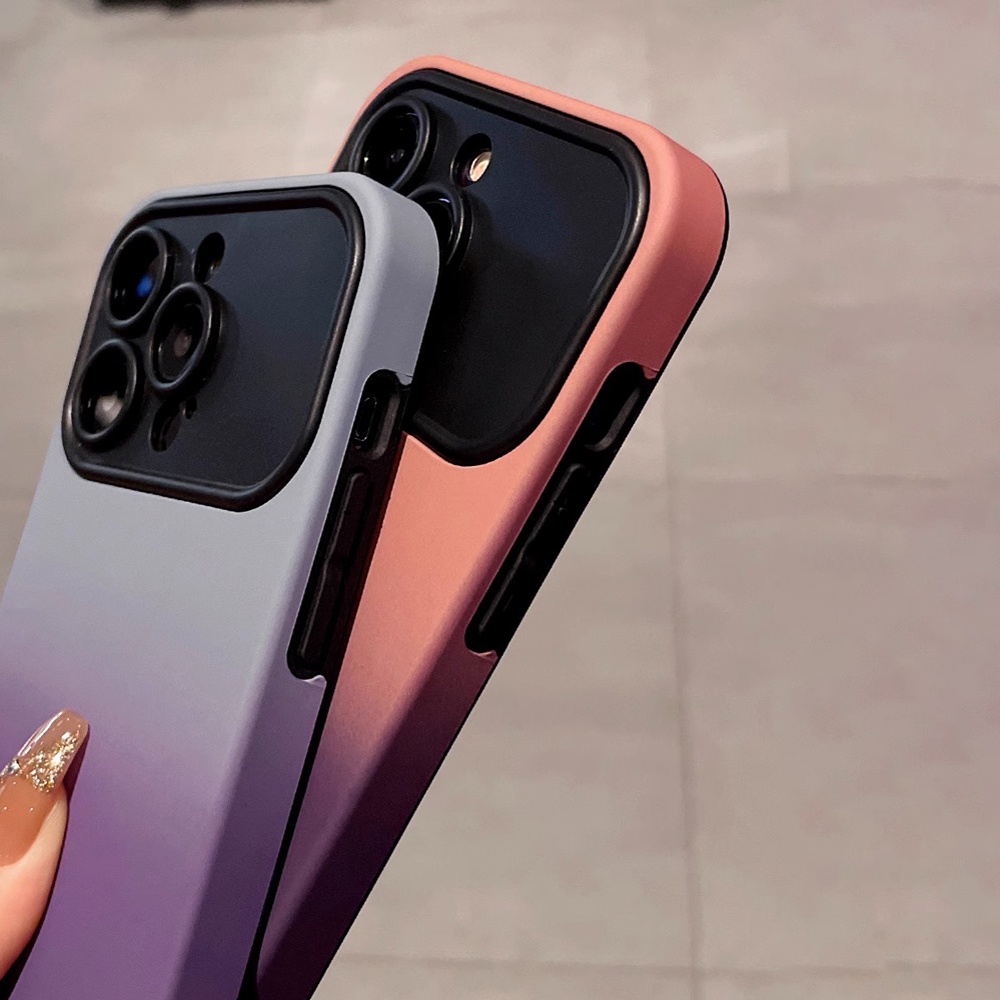 Ốp Điện Thoại TPU Mềm Chống Sốc Màu Gradient Sang Trọng Cho IPhone 11 12 13 14 Pro Max