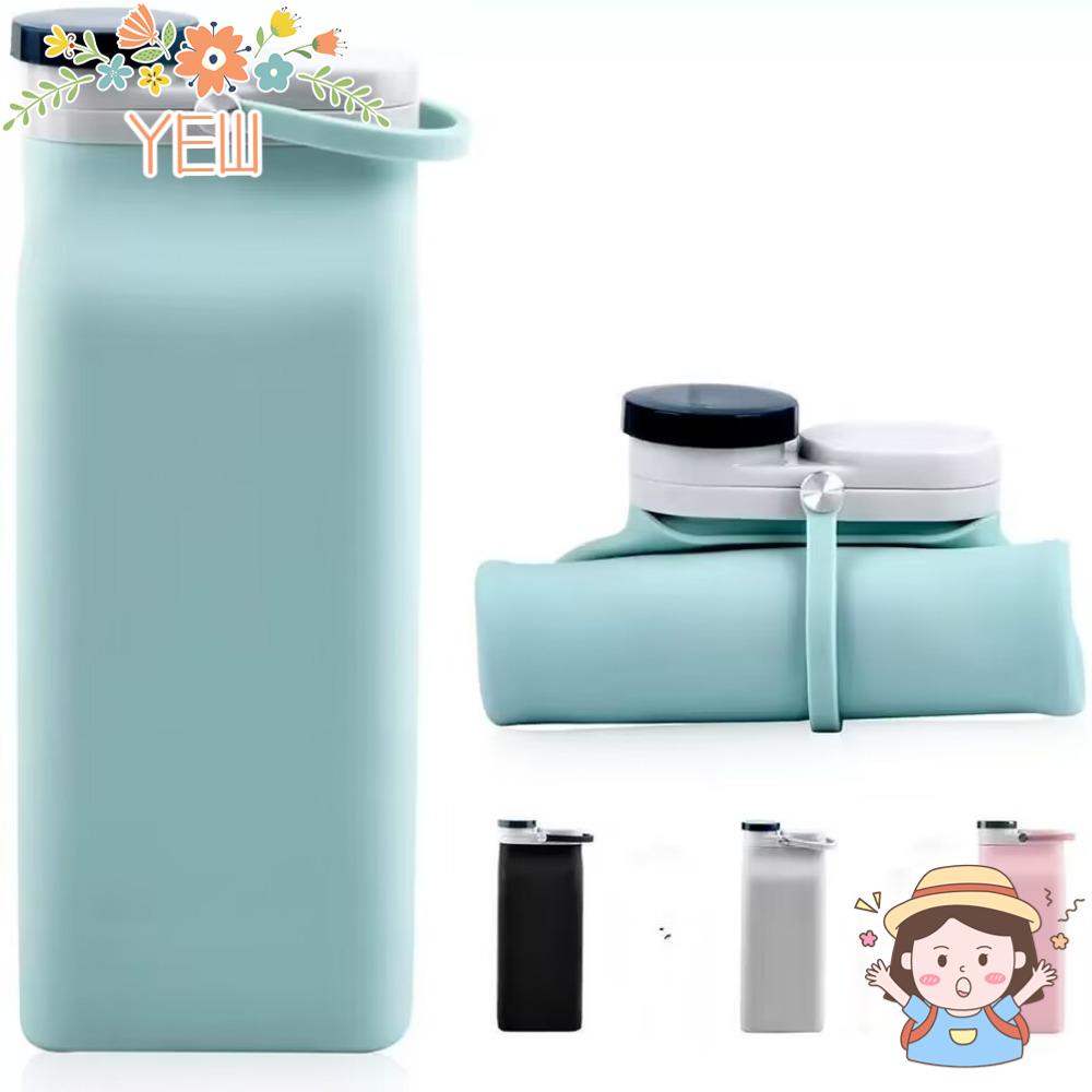 Bình Nước Silicone Thiết Kế Nhỏ Gọn Cho Hoạt Động Ngoài Trời