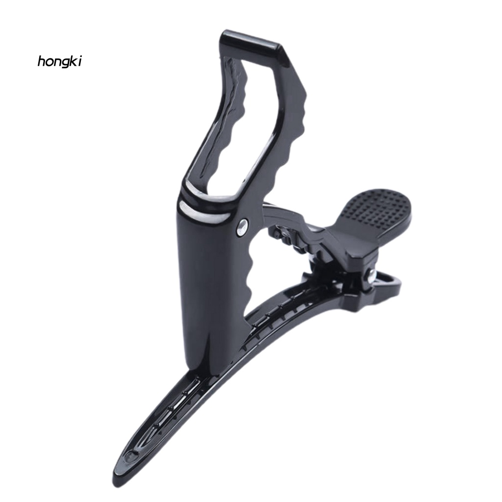 Kẹp Tóc Màu Đen Gọn Nhẹ Thoải Mái Chống Trượt Chuyên Dụng Cho Salon