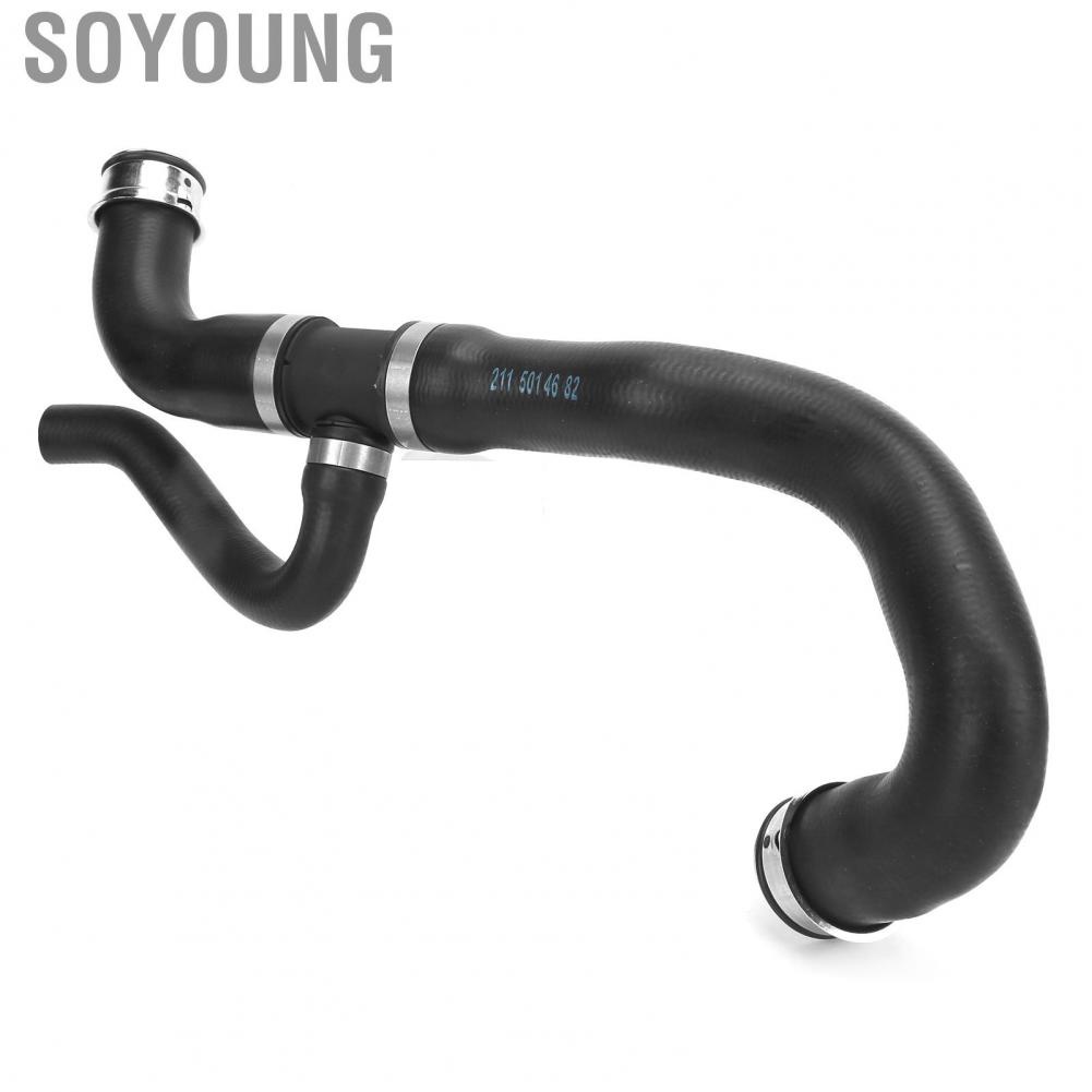 Soyoung Coolant Tube  Ozone Resistant Rubber Lower Radiator Hose 2115014682  for Car Replacement for MERCEDES-BENZ E350 ELEGANCE SEDAN 4-DOOR 2006-2009