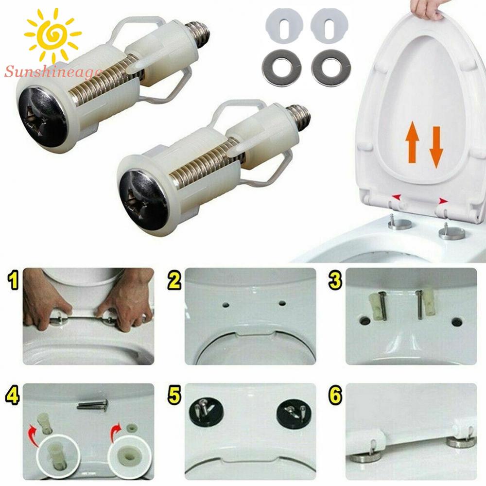 Cặp Ốc Vít Nylon Gắn Bồn Cầu Tiện Dụng