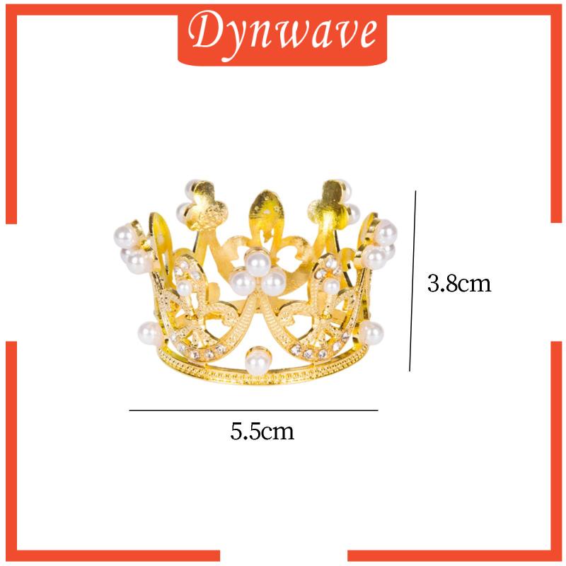 Que Cắm Trang Trí Bánh Kem Hình Vương Miện Công Chúa 2.17 "Cho Tiệc Mừng Em Bé