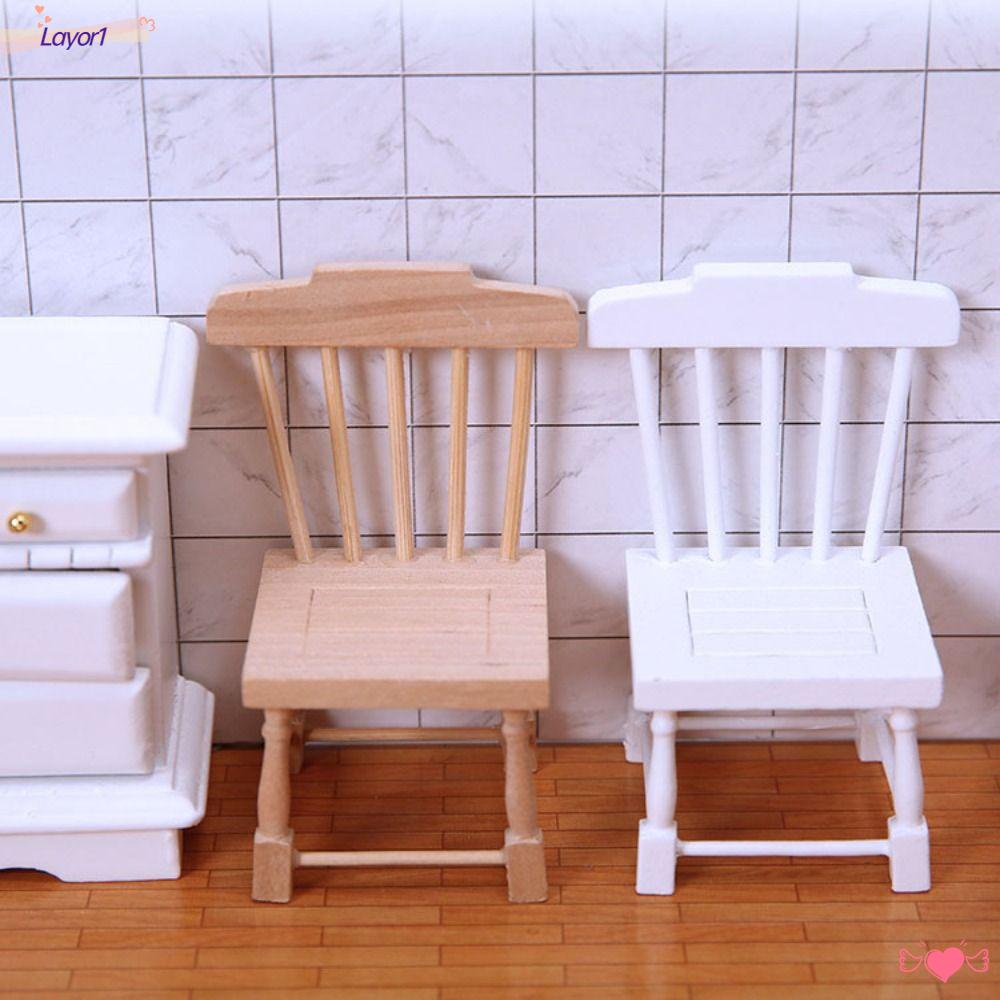 LAYOR1 Mô Hình Bàn Gỗ Chất Lượng Cao Trang Trí Nhà Búp Bê LAYOR1