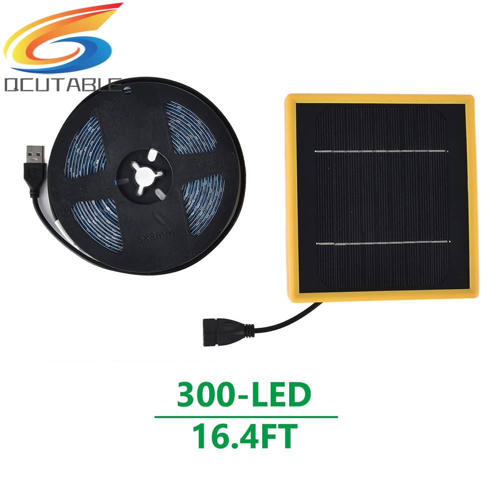 Dải Đèn LED Năng Lượng Mặt Trời 5V 5W Phyto Hỗ Trợ Cây Trồng