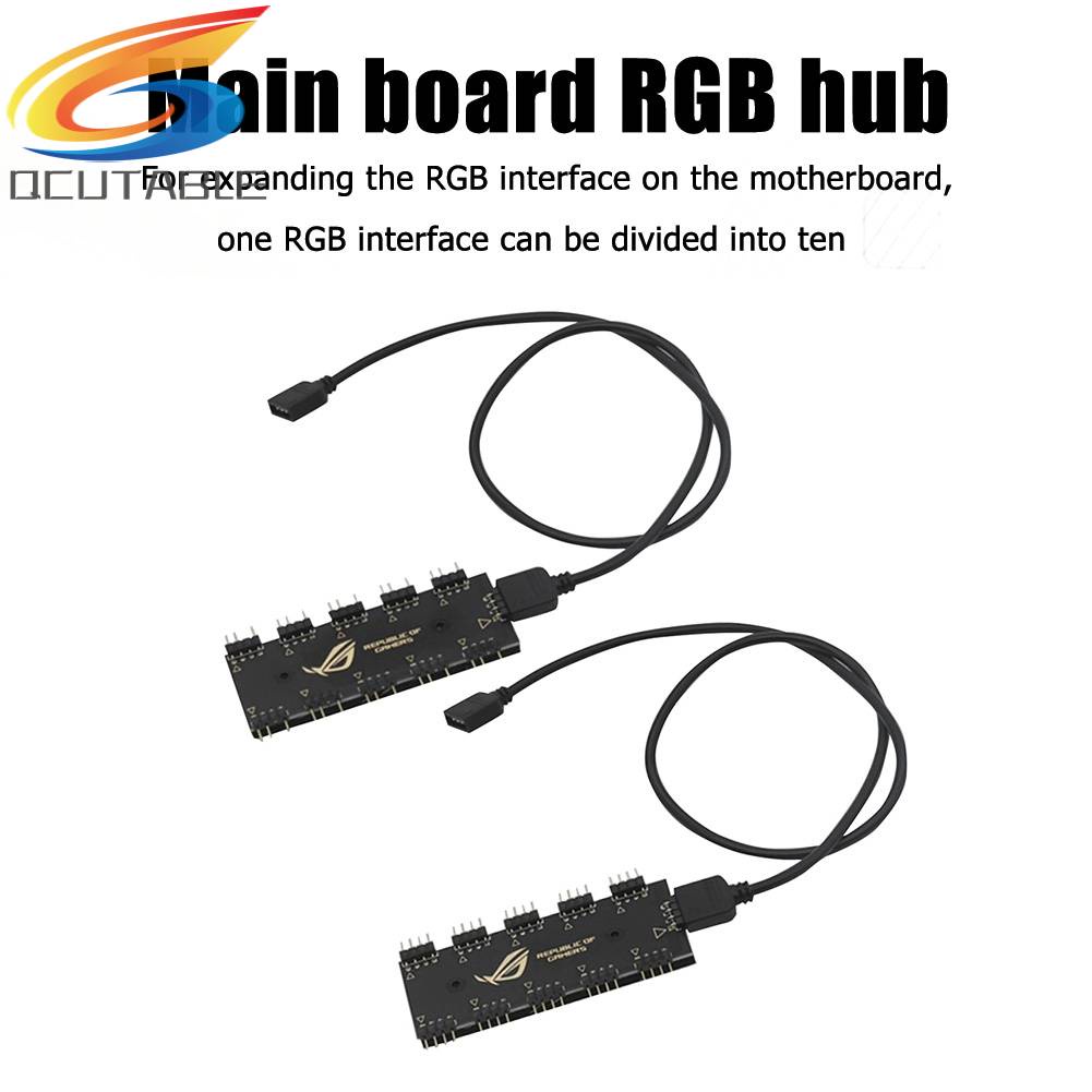 Dây Cáp Nối Dài 10 RGB Cho Bo Mạch Chủ RGB Fan