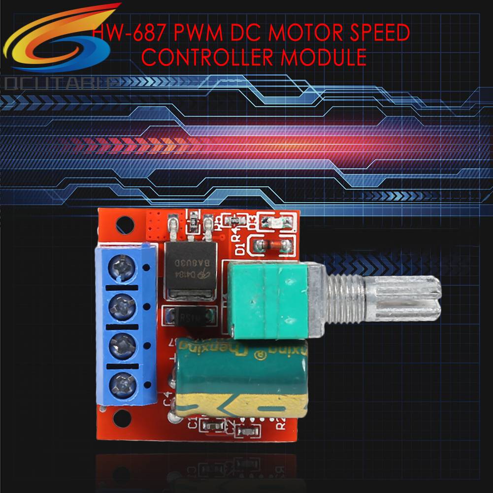 Module Điều Chỉnh Tốc Độ Động Cơ HW-687 PWM DC4.5V-28V