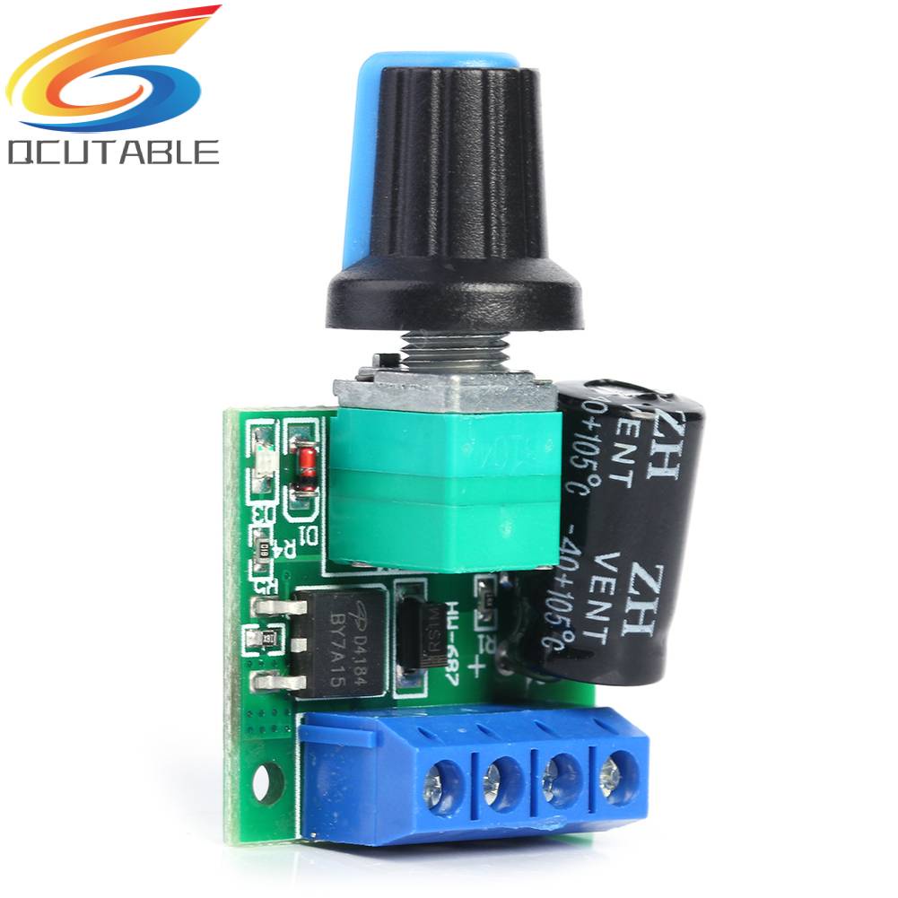 Mô-đun Điều Chỉnh Tốc Độ Động Cơ PWM 5A 90W DC 5V-35V