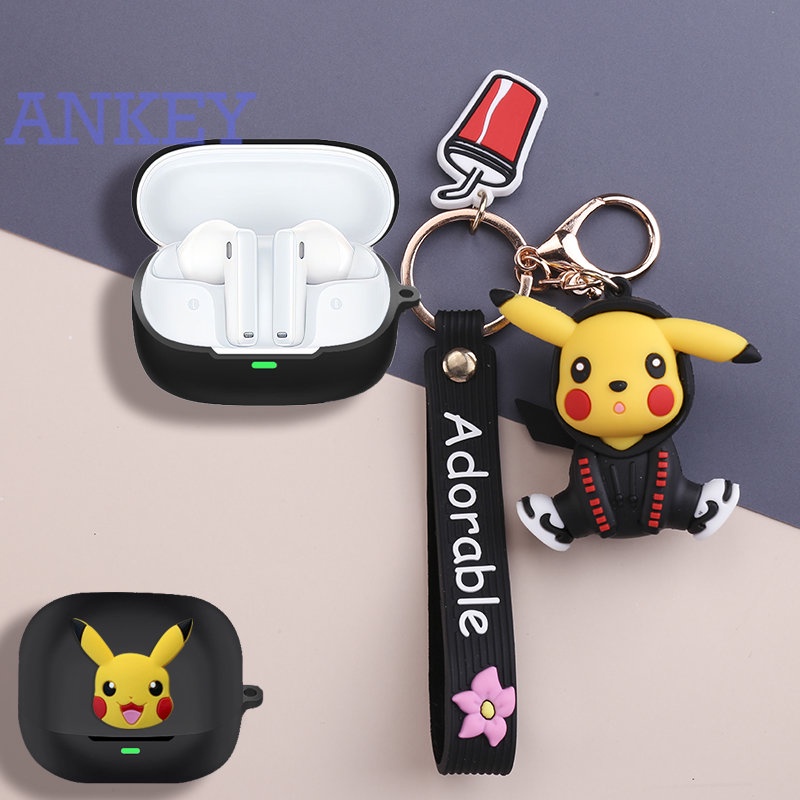 For Baseus Bowie M2s M2 M2+ Case Protective Cute Cartoon Covers Bluetooth Earphone Shell Headphone Portable