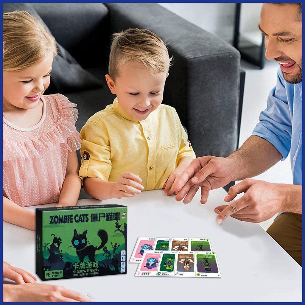 Bộ Thẻ Trò Chơi Mở Rộng 4 Phiên Bản Khác Nhau Cho Mèo