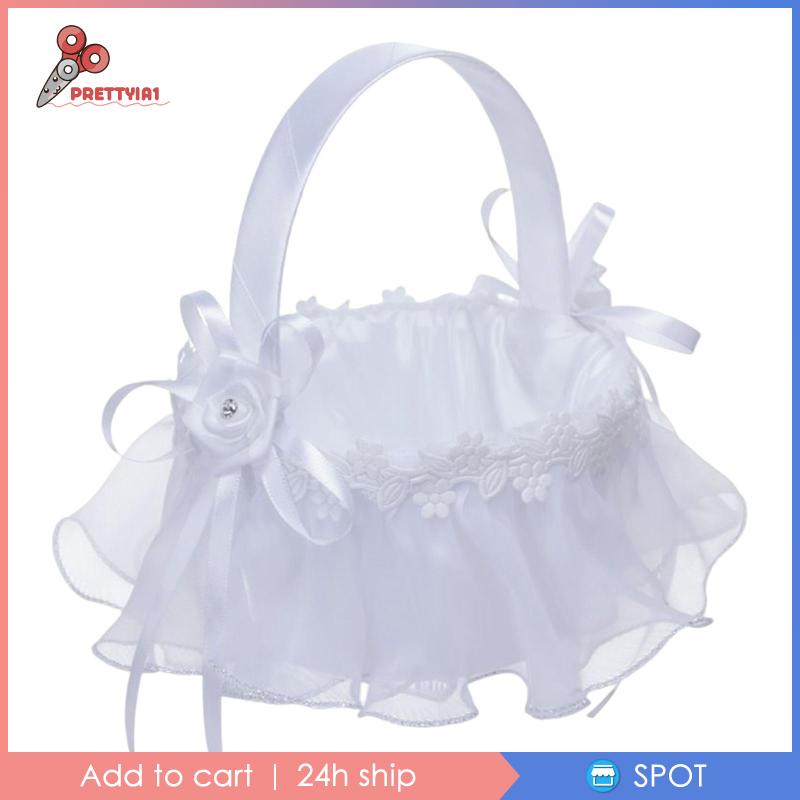 [Prettyia1] Hoa Hồng Trang Trí Tiệc Cưới Có Tay Cầm Ngọt Ngào