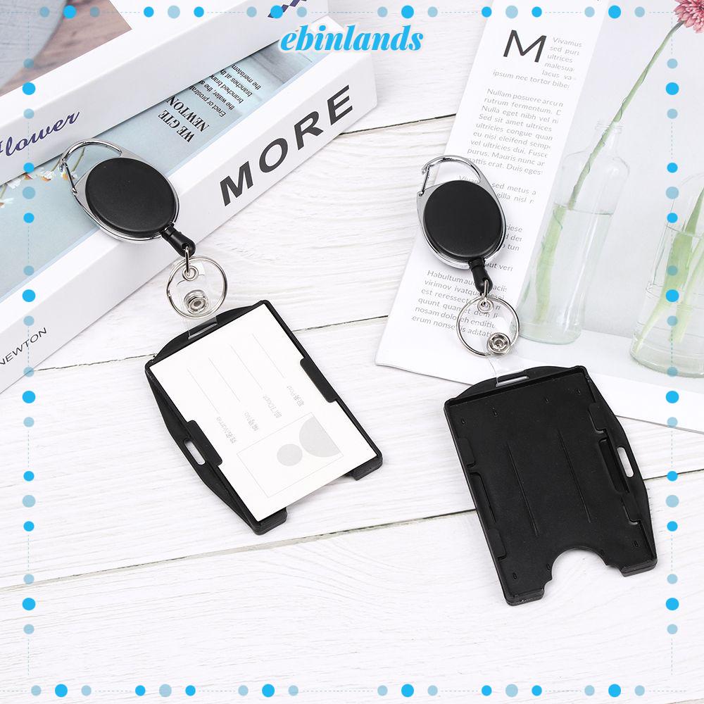 EBINLANDS Giá Đỡ Bảng Tên Hai Mặt Có Thể Thu Gọn Tiện Dụng Cho Văn Phòng / Trường Học