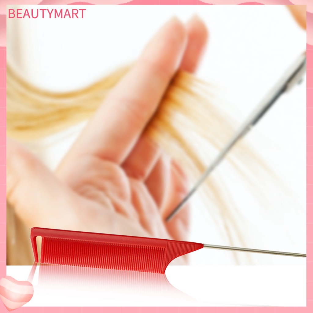 Lược Chải Tóc Chống Tĩnh Điện Cách Nhiệt Có Đuôi Chuột Dành Cho Salon