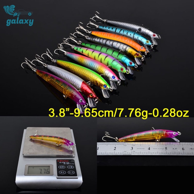 Galaxy Set 20 Mồi Giả Nhử Cá Nhiều Loại Chuyên Nghiệp