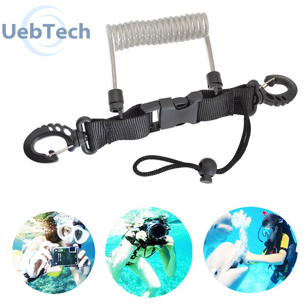 Dây Lò Xo TPU Chống Thất Lạc Cho Máy Ảnh Thể Thao