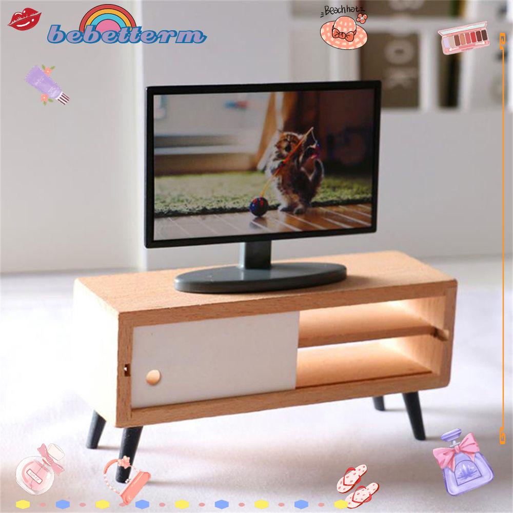BEBETTERM Mô Hình TV Mini Kiểu Dáng Mới Lạ Dùng Để Trang Trí Phòng Khách