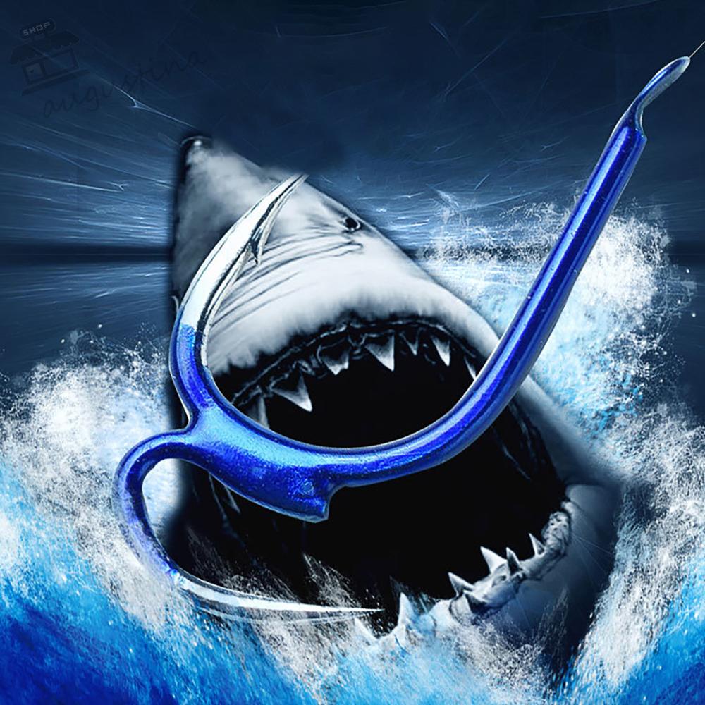 AUGUSTINA Móc Câu Cá Bằng Thép Cacbon Sắc Bén Chất Lượng Cao