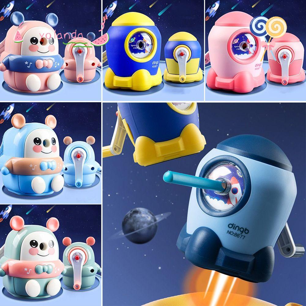 YOLA Gọt Bút Chì Tự Động Hình Tên Lửa / Gấu Chống Dính Cho Học Sinh