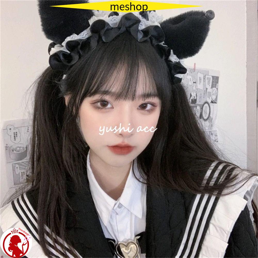 Băng Đô Ren Màu Đen Dùng Hóa Trang Nhân Vật Anime