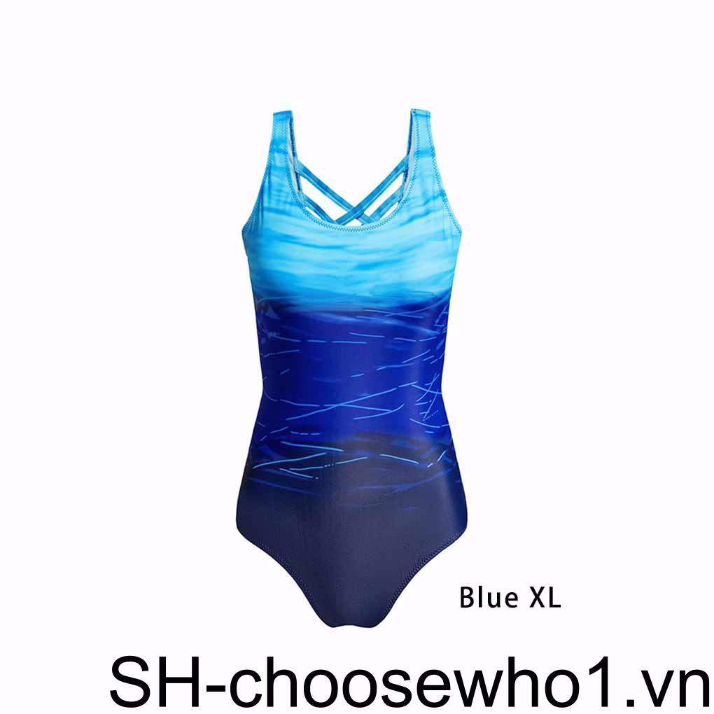Bộ Đồ Bơi Thể Thao Hở Lưng Chất Liệu Polyester Thời Trang Mùa Hè Cho Nữ