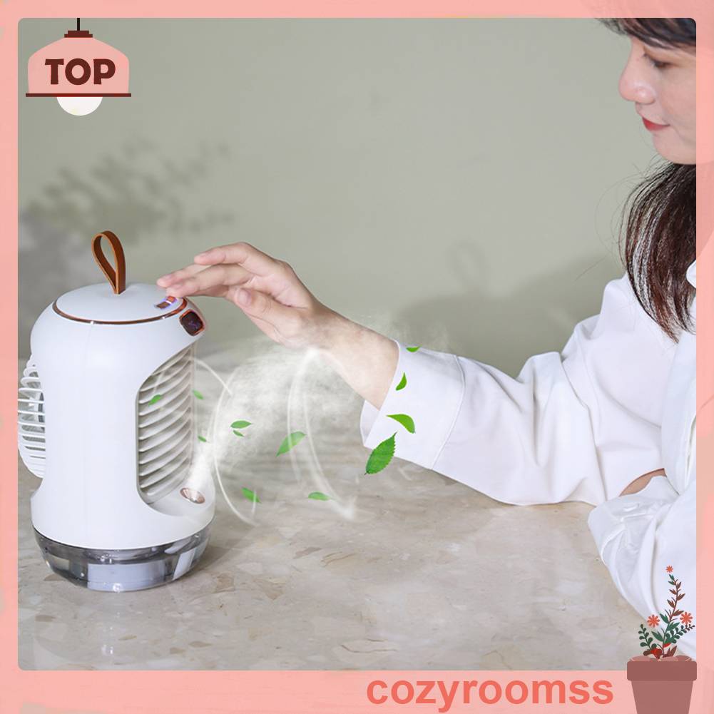 Quạt Điện Làm Mát 3600mah Không Ồn Nhỏ Gọn Tiện Dụng Cho Gia Đình