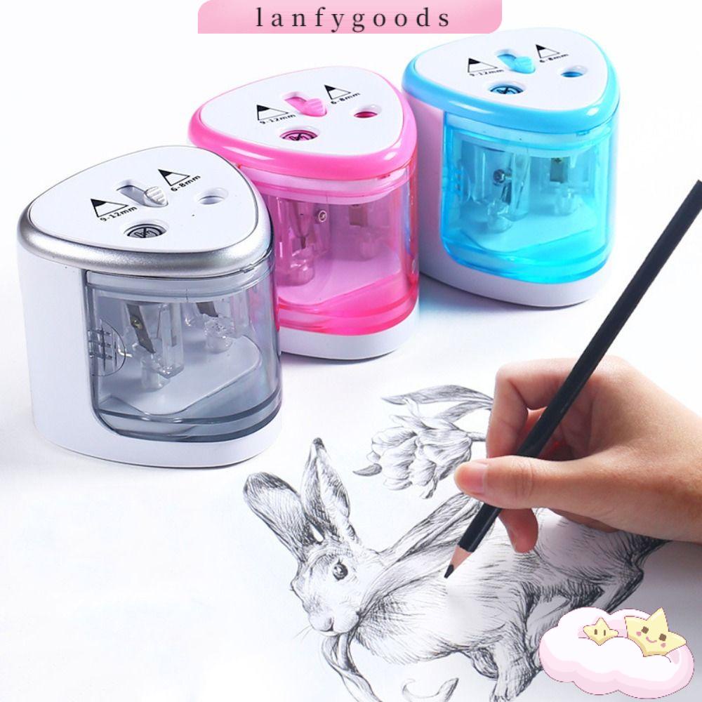 Đồ Chuốt Bút Chì Hai Lỗ Bằng Nhựa Tự Động Màu Sắc