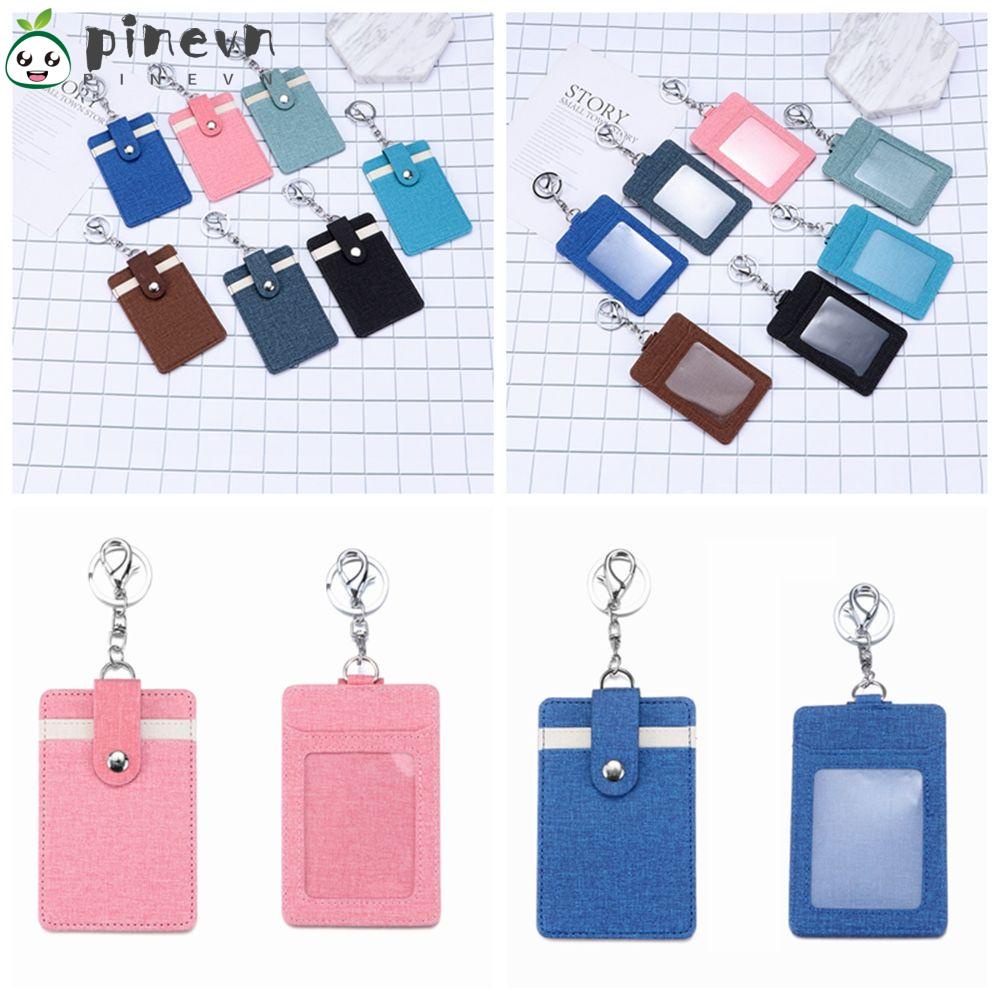 PINEVN Vỏ Bọc Bảo Vệ Thẻ Tên Trường Học Nhiều Màu Dễ Thương