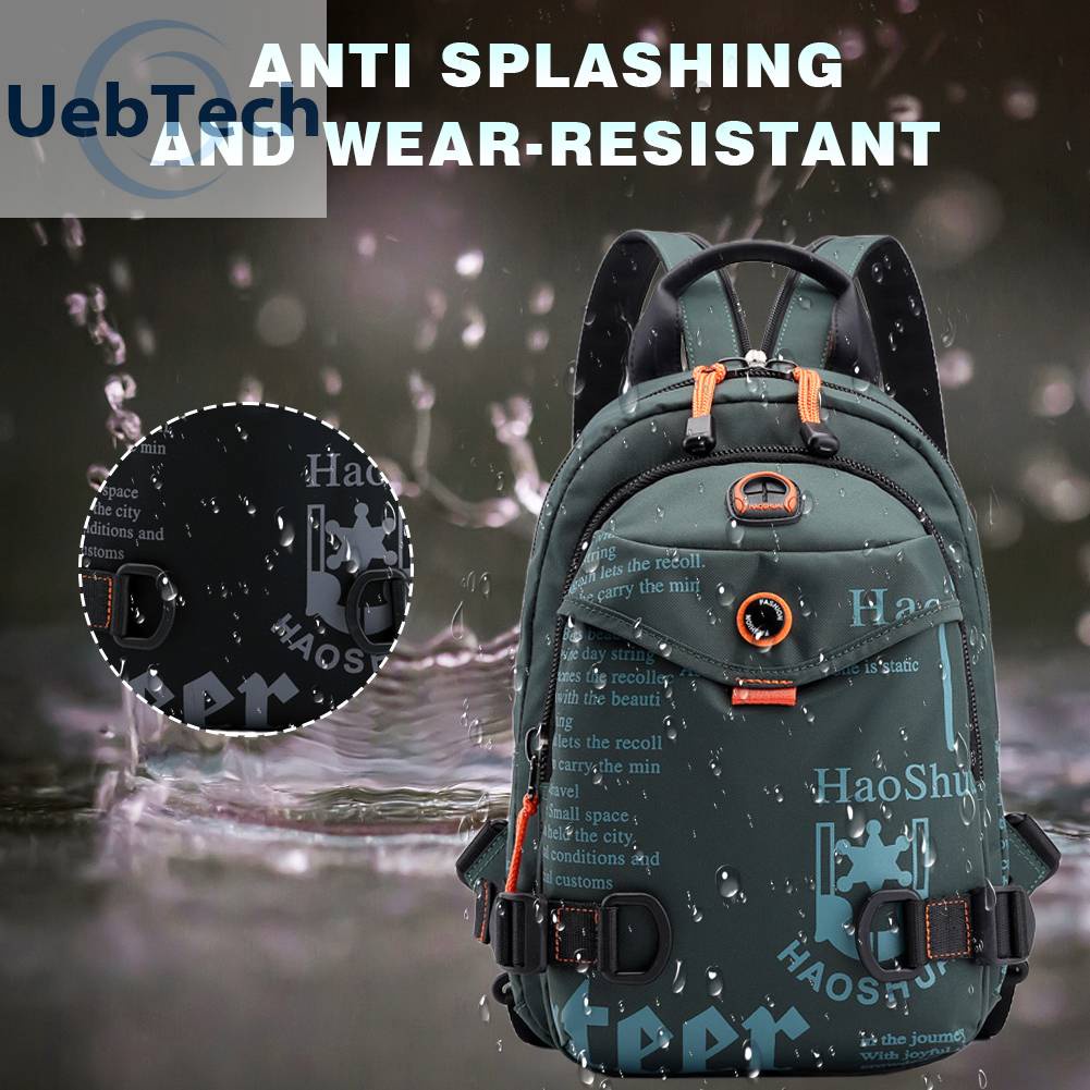 Túi Đeo Chéo Thể Thao Bằng Nylon Chống Trầy Xước Cho Nam