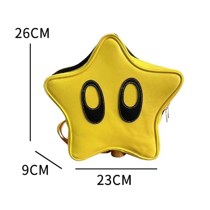 Ba Lô Y2K Hình Ngôi Sao Dễ Thương Cho Nữ