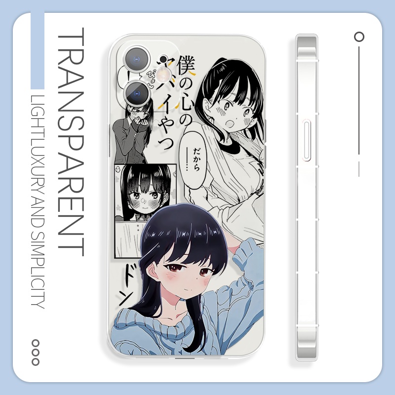 The Dangers in My Heart Yamada Anna anime phone case compatible with iPhone 11pro Apple 14 Two-Dimensional anime peripherals