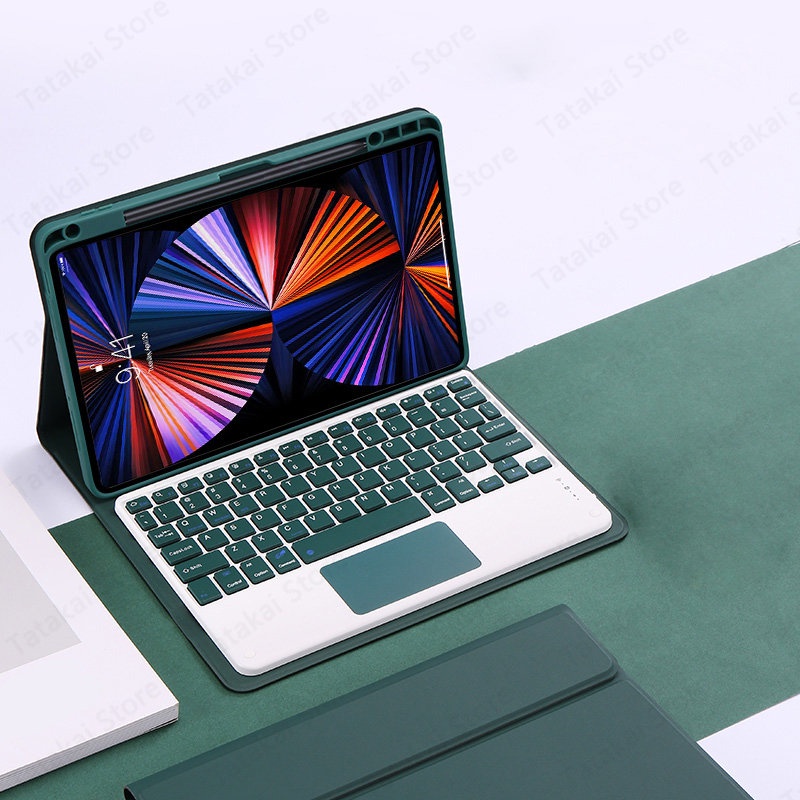 Bao Da Máy Tính Bảng Tích Hợp Bàn Phím Có Ngăn Đựng Bút Cho Funda Xiaomi Pad 6 Xiaomi Pad 6 Pro 2023 11 ''