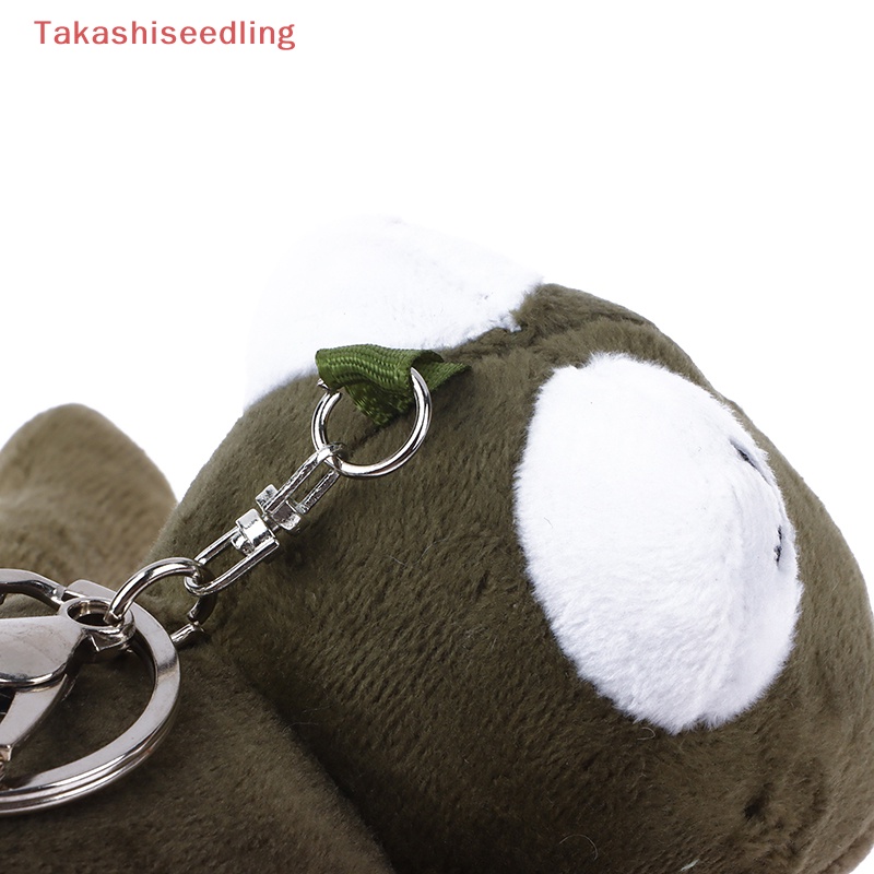 1 Móc Khóa Hình Chú Ếch Nhồi Bông Hoạt Hình Vui Nhộn