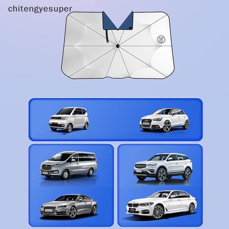 Chitengyesuper Tấm Che Nắng Kính Chắn Gió Phía Trước Hình Chữ V Cho EV Chống Nắng CGS