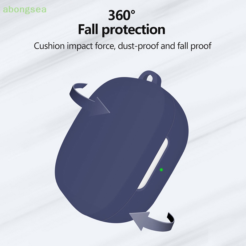 Vỏ Bảo Vệ Hộp Sạc Tai Nghe Bluetooth Bằng Silicon Mềm Chống Sốc Chống Bụi Cho QCY T113