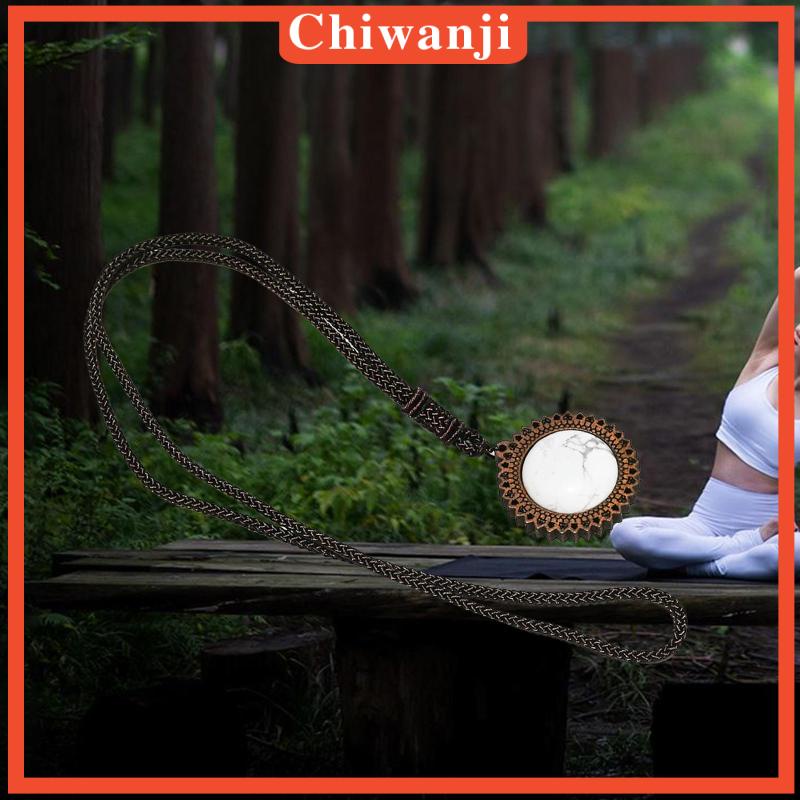 Vòng cổ Mặt Tròn Họa Tiết Hoa Xinh Xắn Làm Quà Tặng