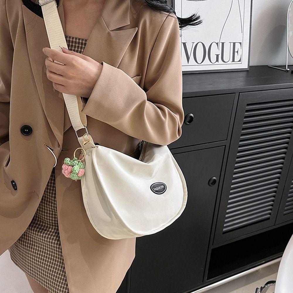 PINEVN Túi Xách Canvas Sức Chứa Lớn Màu Sắc Đơn Giản Cho Nữ