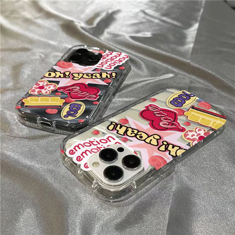 Ốp Điện Thoại Mềm Trong Suốt In Chữ Tiếng Anh Dễ Thương Cho iPhone14promax7 SXQV sins1312 plusxr118