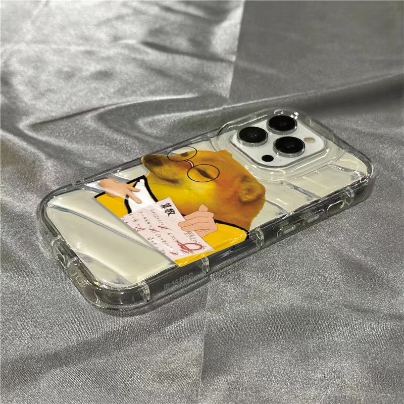 Ốp Điện Thoại Mềm Trong Suốt In Hình Chú Cún Dễ Thương Cho Iphone 7 Xr118 14Promax / plus0 1312 / 9D8J