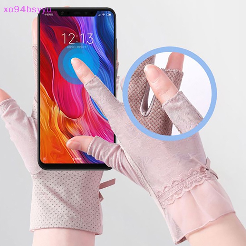 1 Cặp Găng Tay Đèn LED UV xo94bsyyu Chống Bức Xạ Dùng Để Hong Khô Móng Tay